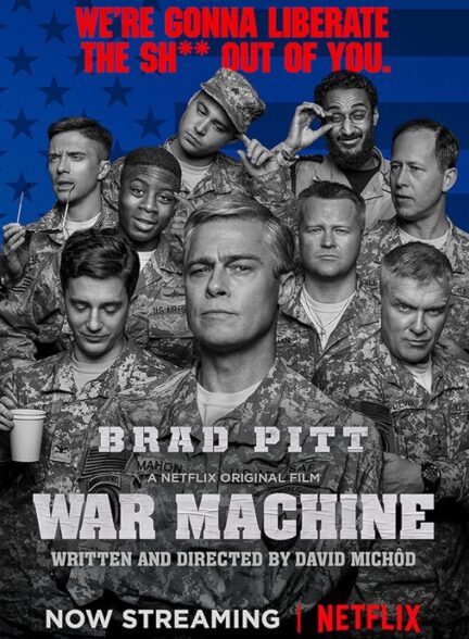 دانلود صوت دوبله فیلم War Machine 2017