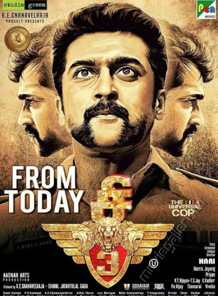 دانلود صوت دوبله فیلم Singam 3