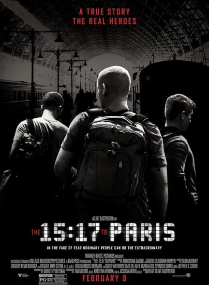 دانلود صوت دوبله فیلم The 15:17 to Paris 2018