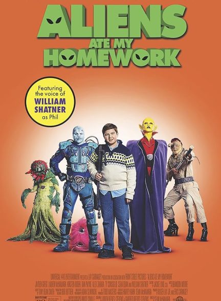 دانلود صوت دوبله فیلم Aliens Ate My Homework 2018