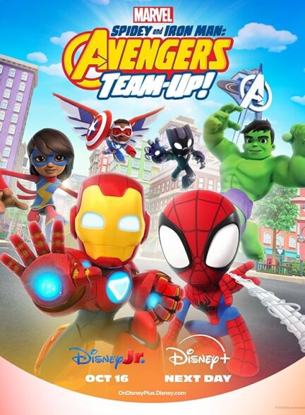 دانلود صوت دوبله انیمیشن Marvel’s Spidey and Iron Man: Avengers Team Up!